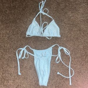Frankie’s Bikinis Blue Bikini
